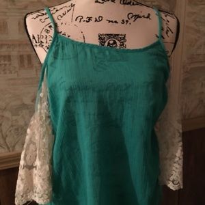 Cold shoulder blouse